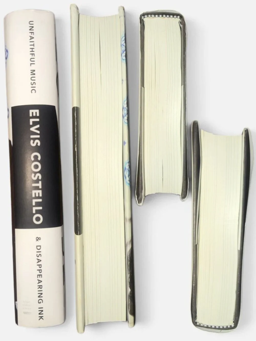 Elvis Costello Book Unfaithful Music & Disappearing Ink Hardcover 1st Ed Signed